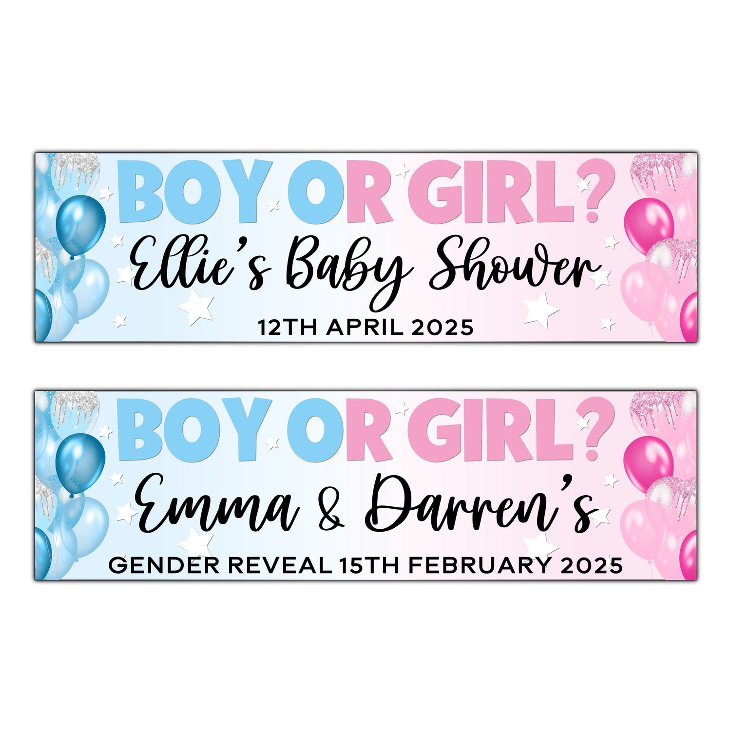 Baby Shower Banners