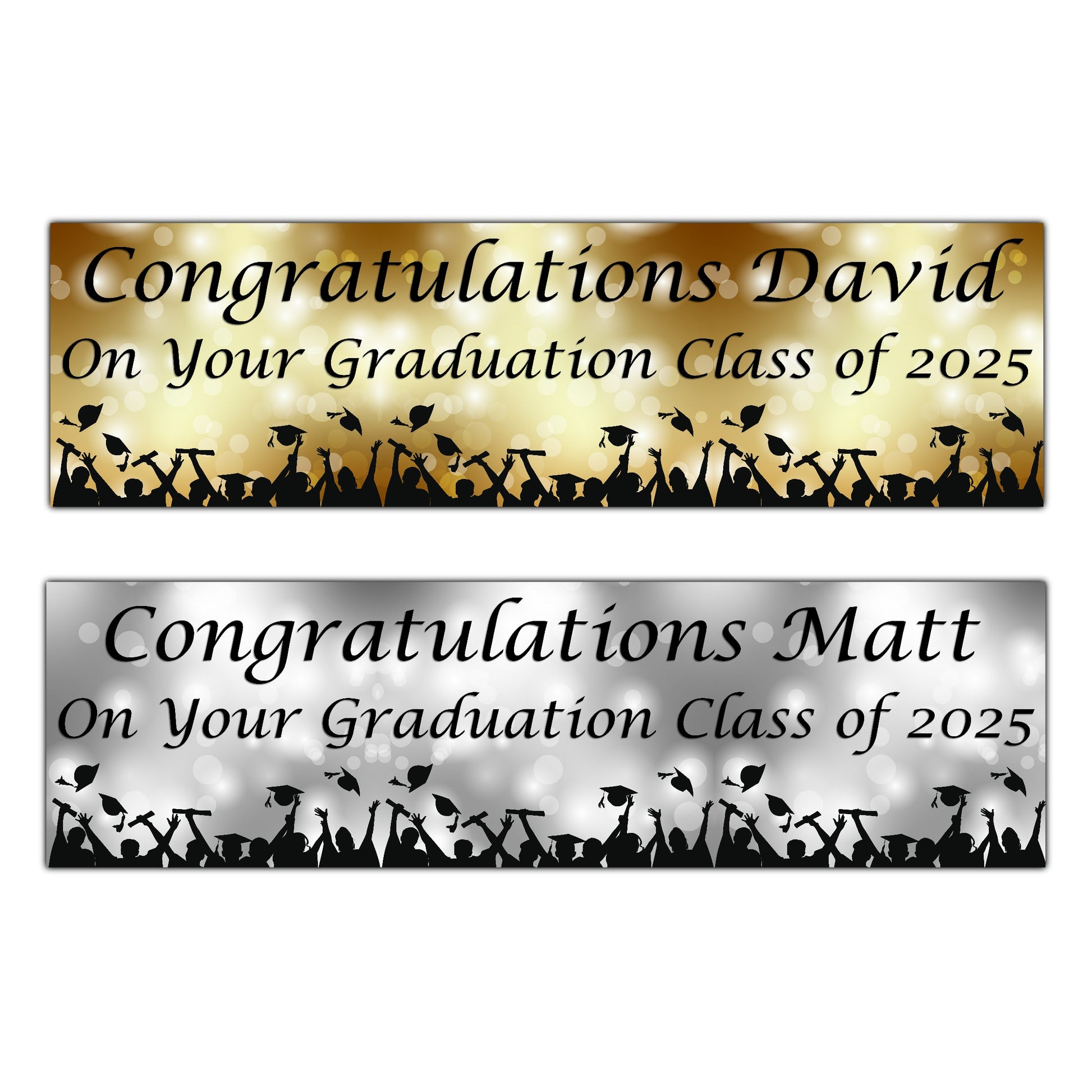 Personalised Graduation Banners